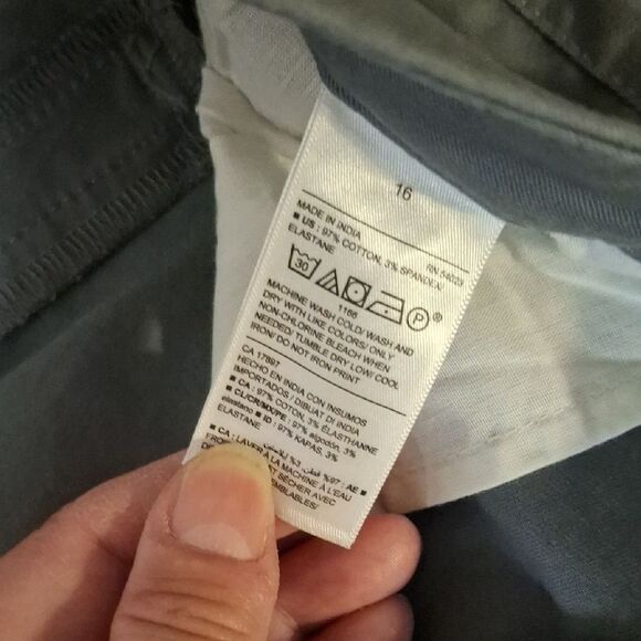 Old Navy Women's Gray Skinny Pants size 16 - Picture 4 of 6